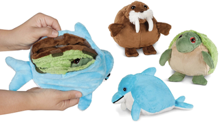 There Are Multiple Critters Crammed Inside These Transforming Plush Toys